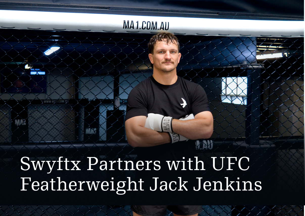 Swyftx Strikes Partnership with UFC Featherweight Jack Jenkins