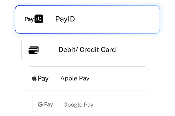 Deposit funds to your account