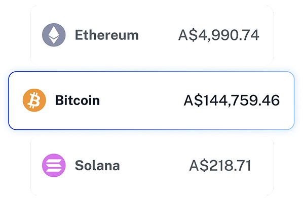 Trade crypto
